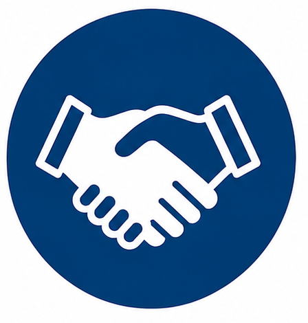 handshake support icon